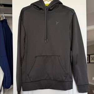 Old Navy Men's Black Hooded Pullover